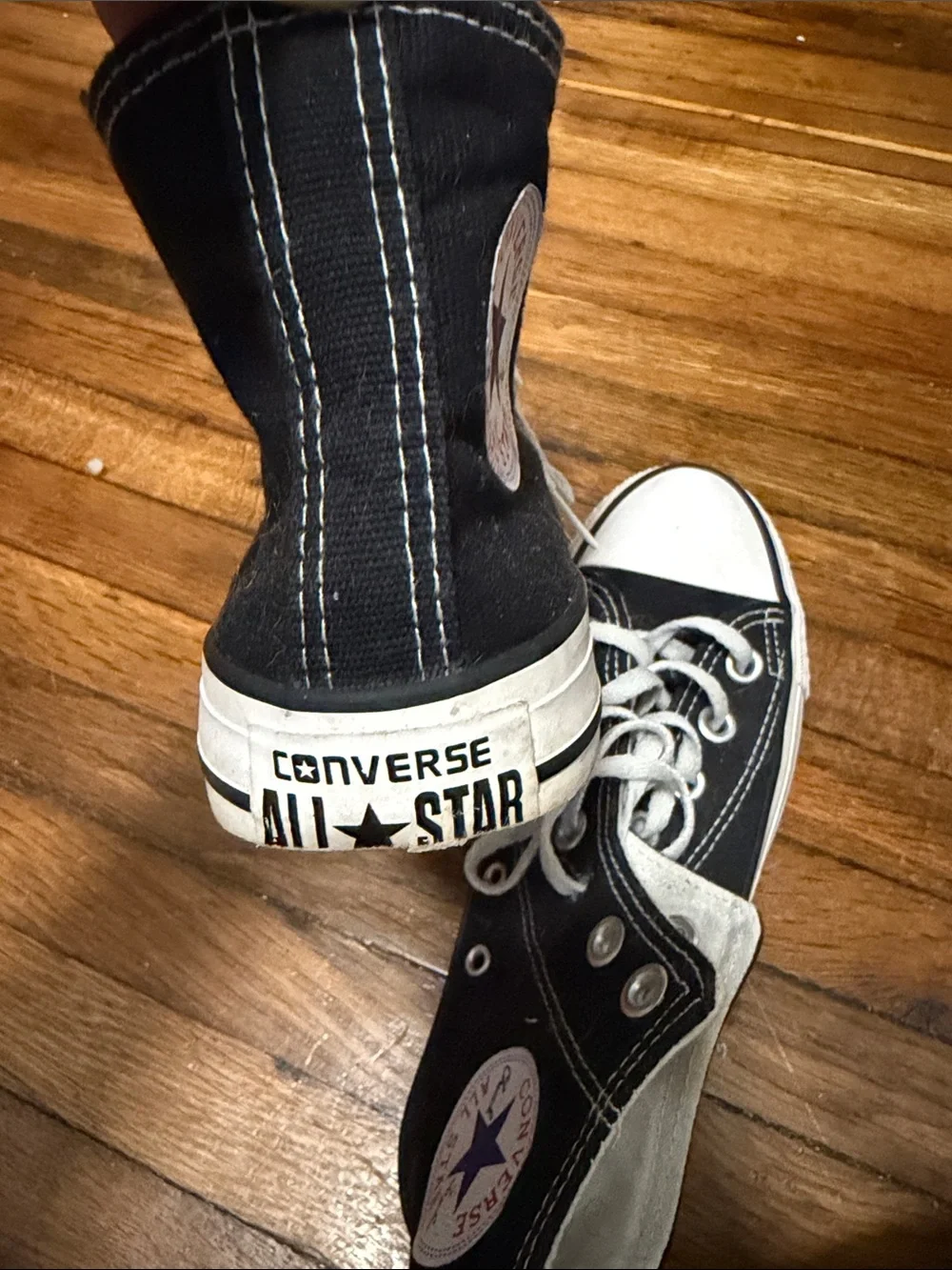 Converse Black High-Top Sneakers